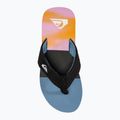 Vyriškos šlepetės per pirštą Quiksilver Molokai Layback II blue / blue / orange 5