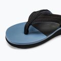 Vyriškos šlepetės per pirštą Quiksilver Molokai Layback II blue / blue / orange 7
