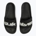 Vyriškos šlepetės Quiksilver Rivi Wordmark Slide II black 1 8