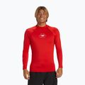 Vyriški plaukimo marškinėliai ilgomis rankovėmis Quiksilver Saturn UPF50 high risk red