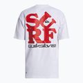 Vaikiški plaukimo marškinėliai Quiksilver Everyday Surf Tee white/black 7