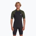 Vyriškas plaukimo hidrokostiumas Billabong 2 mm Foil Back Zip Spring moss
