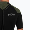 Vyriškas plaukimo hidrokostiumas Billabong 2 mm Foil Back Zip Spring moss 6