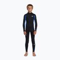 Vaikiškas plaukimo kostiumas Billabong 4/3 mm Foil Back Zip GBS mid blue