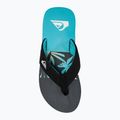 Vyriškos šlepetės per pirštą Quiksilver Molokai Layback II blue / black / blue 5