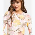 Moteriškas vientisas maudymosi kostiumėlis ROXY Playa Paradise Onesize Back Zip LS white viva la vida 8