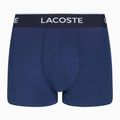 Lacoste boksininkų šortai 5H3389 W64 3 poros tamsiai mėlynos/raudonos spalvos metileno 2