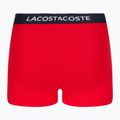 Lacoste boksininkų šortai 5H3389 W64 3 poros tamsiai mėlynos/raudonos spalvos metileno 6