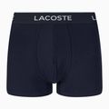 Lacoste boksininkų šortai 5H3389 W64 3 poros tamsiai mėlynos/raudonos spalvos metileno 8