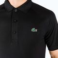 Lacoste vyriški teniso marškinėliai juodi DH3201 4