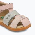 Vaikiški sandalai Kickers Kick Bazar light pink/multicolor 7