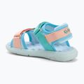 Vaikiški sandalai Kickers Kickjune blue/coral pink/green 3