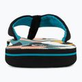 Vyriškos šlepetės per pirštą Quiksilver Molokai Layback II white / black / blue 6
