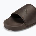 Vyriškos šlepetės Quiksilver Rivi Nubuck Slide brown 1 7