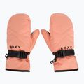 Vaikiškos snieglenčių pirštinės ROXY Roxy Jetty Girl Solid Mitt peach pink 3