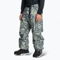 Vyriškos snieglenčių kelnės Quiksilver Snow Down Cargo woodland abstract sea spray 4