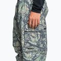 Vyriškos snieglenčių kelnės Quiksilver Snow Down Cargo woodland abstract sea spray 6