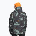 Vyriška snieglenčių striukė Quiksilver Mission Printed puzzle camo sea spray 2