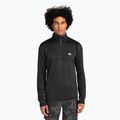 Vyriškas snieglenčių džemperis Quiksilver Steep Point Half Zip Fleece true black