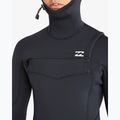 Vyriškas plaukimo kostiumas Billabong 5/4 mm Absolute Natural Chest Zip Hooded black 8