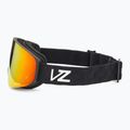 Snieglentės akiniai VonZipper Encore black satin/wildlife fire chrome 4