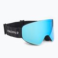 Snieglentės akiniai VonZipper Encore black/wildlife stellar chrome