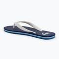 Vyriškos šlepetės per pirštą Quiksilver Molokai indigo 3