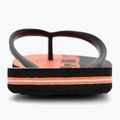 Vyriškos šlepetės per pirštą Quiksilver Molokai Art 25 fiery coral wordblock 6