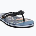 Vaikiškos šlepetės per pirštą Quiksilver Molokai Art 25 Youth fiery coronet blue tropicamo 7