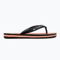 Vaikiškos šlepetės per pirštą Quiksilver Molokai Art 25 Youth fiery coral wordblock 2