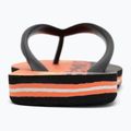 Vaikiškos šlepetės per pirštą Quiksilver Molokai Art 25 Youth fiery coral wordblock 6