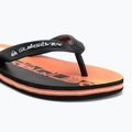 Vaikiškos šlepetės per pirštą Quiksilver Molokai Art 25 Youth fiery coral wordblock 7