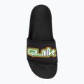 Vyriškos šlepetės Quiksilver Rivi Wordmark Slide II black rasta 5