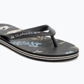 Vyriškos šlepetės per pirštą Quiksilver Molokai Art 25 black naturama 7