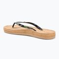Moteriškos šlepetės per pirštą ROXY South Beach III black print 3