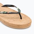Moteriškos šlepetės per pirštą ROXY South Beach III black print 7