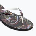 Moteriškos šlepetės per pirštą ROXY Portofino III dc black multi camo 7
