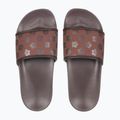 Moteriškos šlepetės ROXY Slippy IV brown combo 2