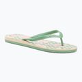 Moteriškos šlepetės per pirštą ROXY Tahiti VII green/pink