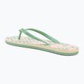 Moteriškos šlepetės per pirštą ROXY Tahiti VII green/pink 3