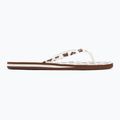 Moteriškos šlepetės per pirštą ROXY Portofino III dc light brown/white 2