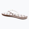 Moteriškos šlepetės per pirštą ROXY Portofino III dc light brown/white 3