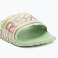 Moteriškos šlepetės ROXY Slippy II green stripe 7
