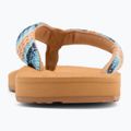 Moteriškos šlepetės per pirštą ROXY Porto Raffia II blue depths 6