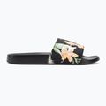 Moteriškos šlepetės ROXY Slippy II black/green print 2