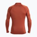Vyriški plaukimo marškinėliai ilgomis rankovėmis Quiksilver Everyday UPF50 henna 2