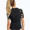 Moteriški plaukimo marškinėliai ROXY Lycra Printed anthracite island escape 2