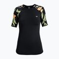 Moteriški plaukimo marškinėliai ROXY Lycra Printed anthracite island escape 4