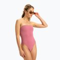 Moteriškas vientisas maudymosi kostiumėlis ROXY Solid Beach Classics Bandeau heather rose 2