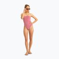 Moteriškas vientisas maudymosi kostiumėlis ROXY Solid Beach Classics Bandeau heather rose 3